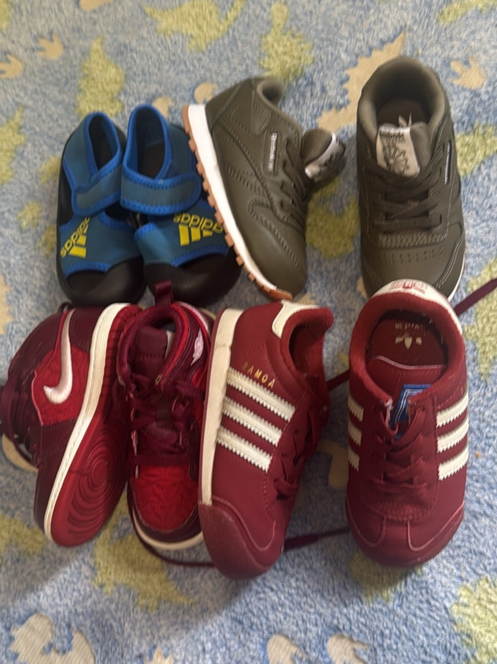 BUNDLE toddler boy adidas shoes PANTS